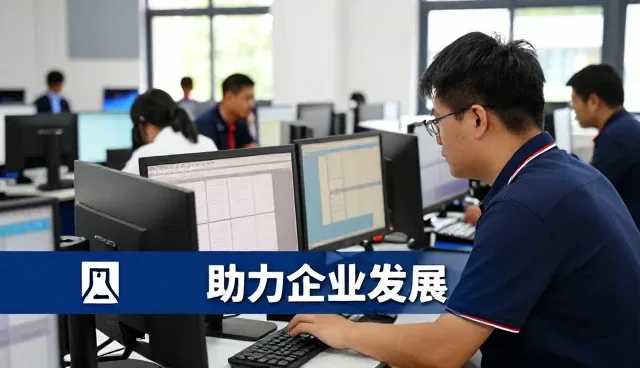 社区服务站中的商务服务优势展示